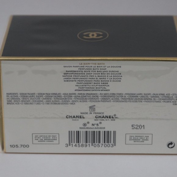 CHANEL No 5 Savon Perfumed Bath Bar Soap - Picture 2 of 4